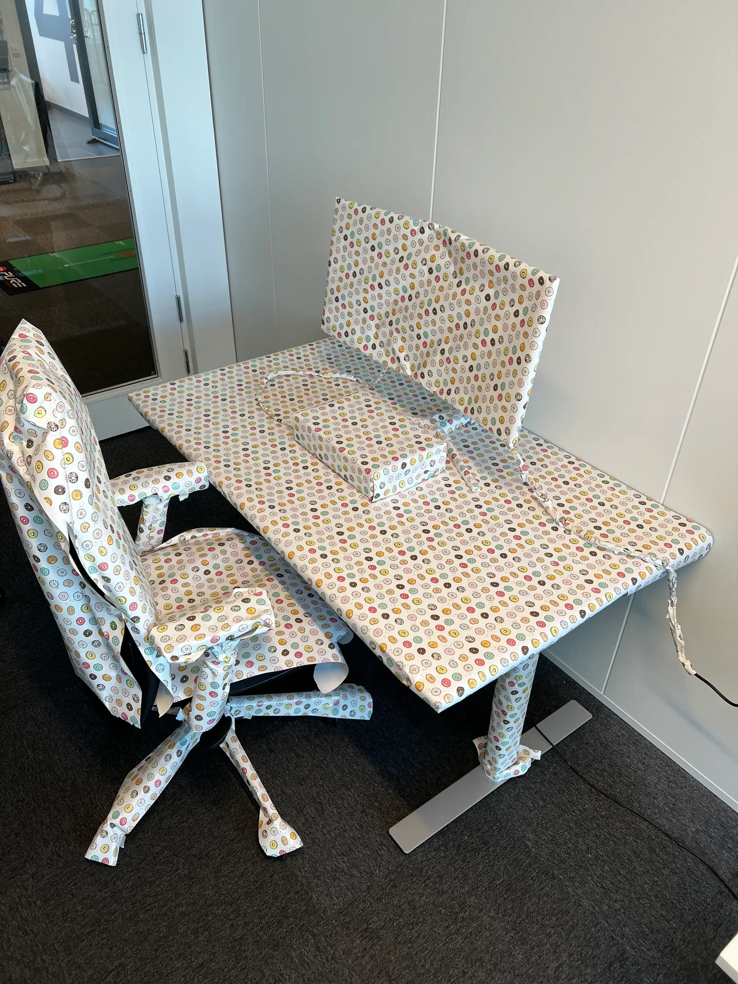 Our first employee's surprise gift