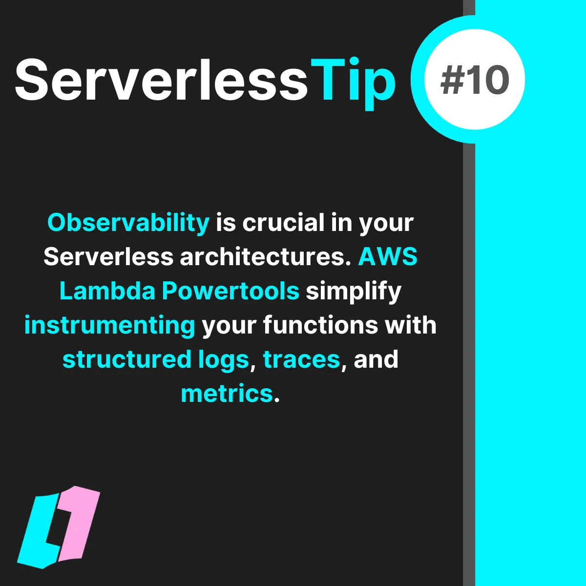 Don't forget about observability